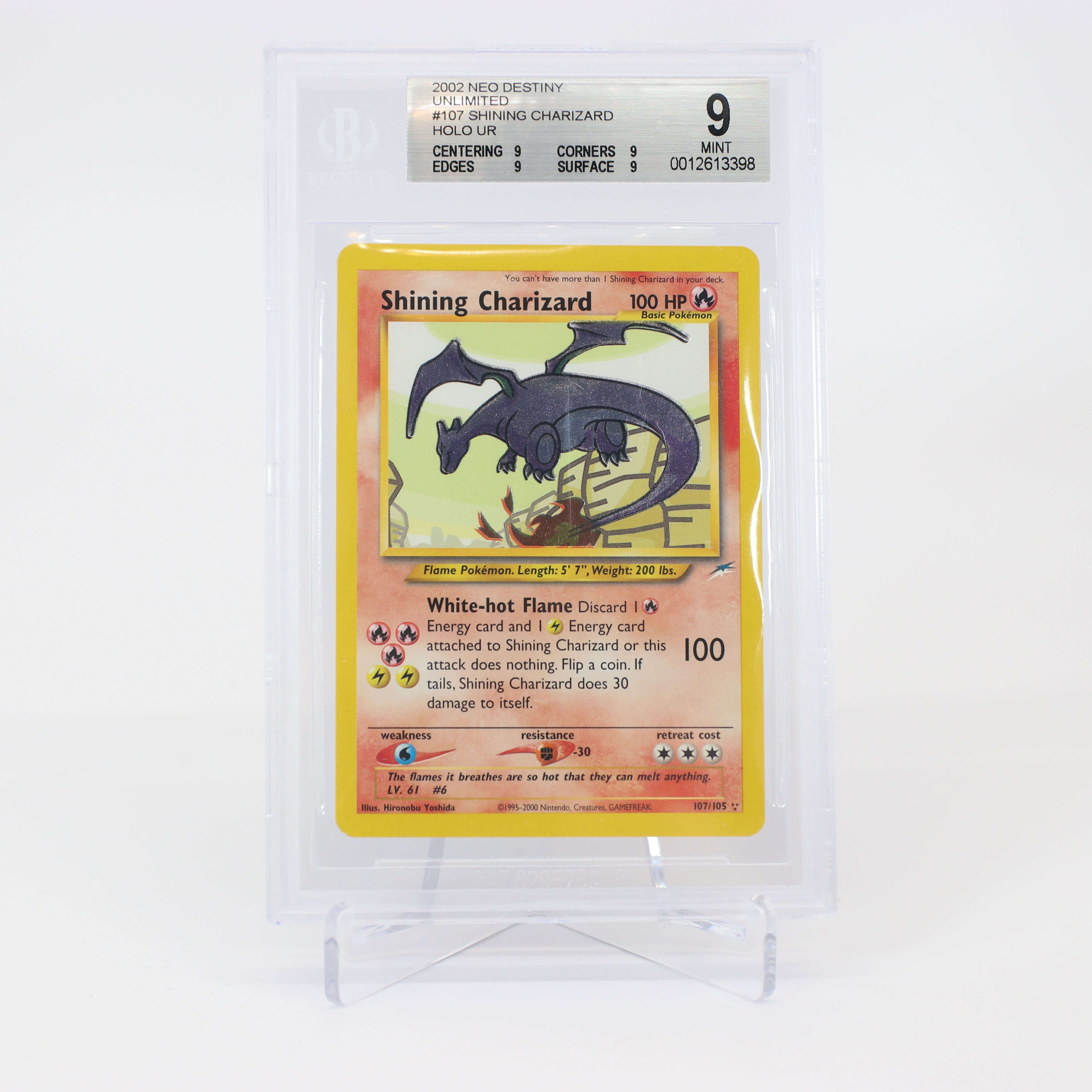 Shining Charizard ホロカード Pokemon Neo Destiny 1ST EDITION Shining Charizard HOLO RARE